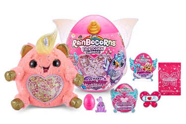 Rainbocorns Fairycorn Surprise Serie 4 Einhorn - Plüschtier zum Sammeln - Ultimatives Überraschungsei, tragbare Feenflügel (Einhorn) im Sale
